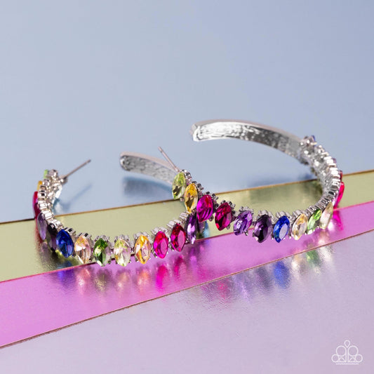 Paparazzi Rainbow Range - Multi Earring - Life of the Party - November 2023