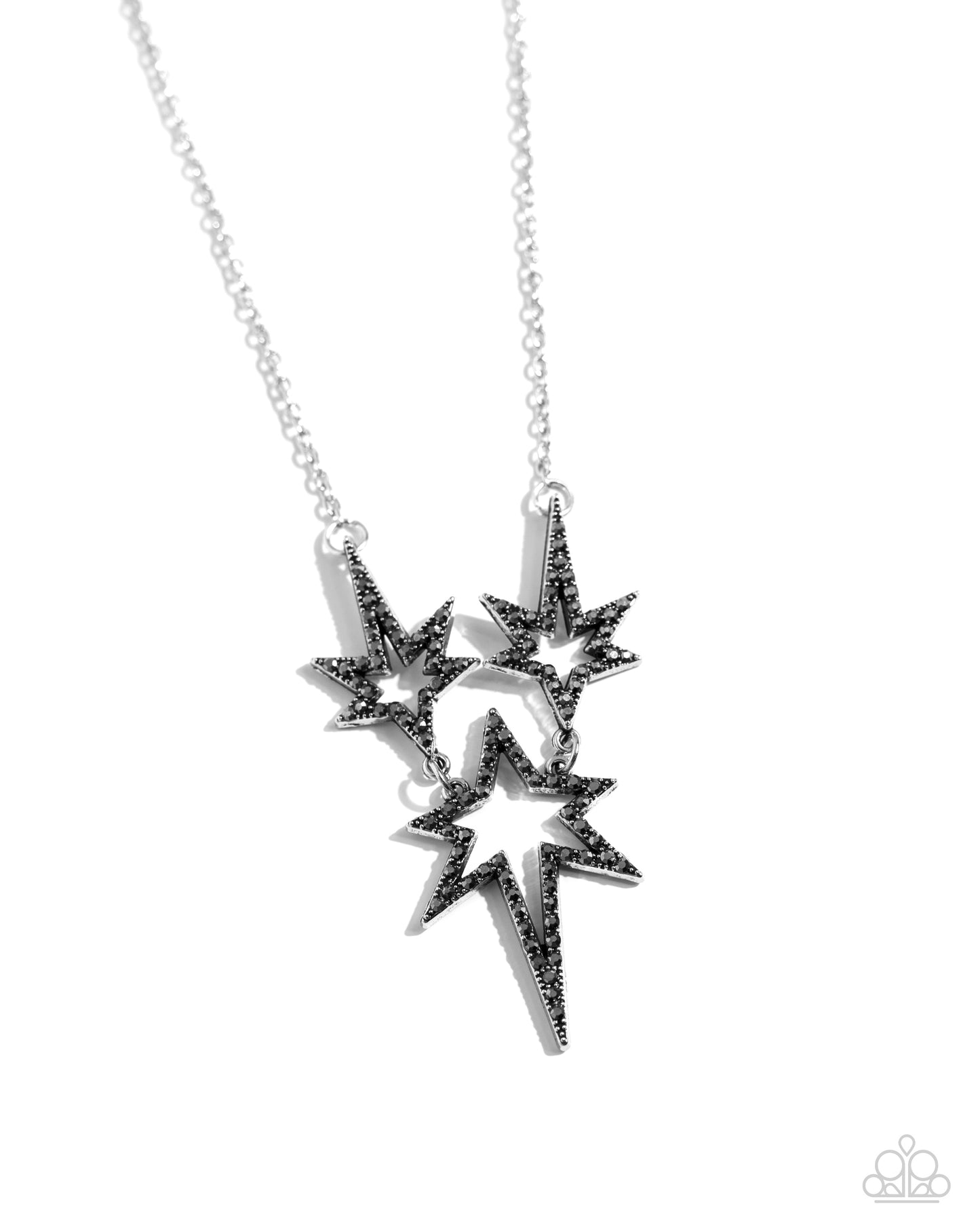 Paparazzi Explosive Exhibit - Silver Necklace