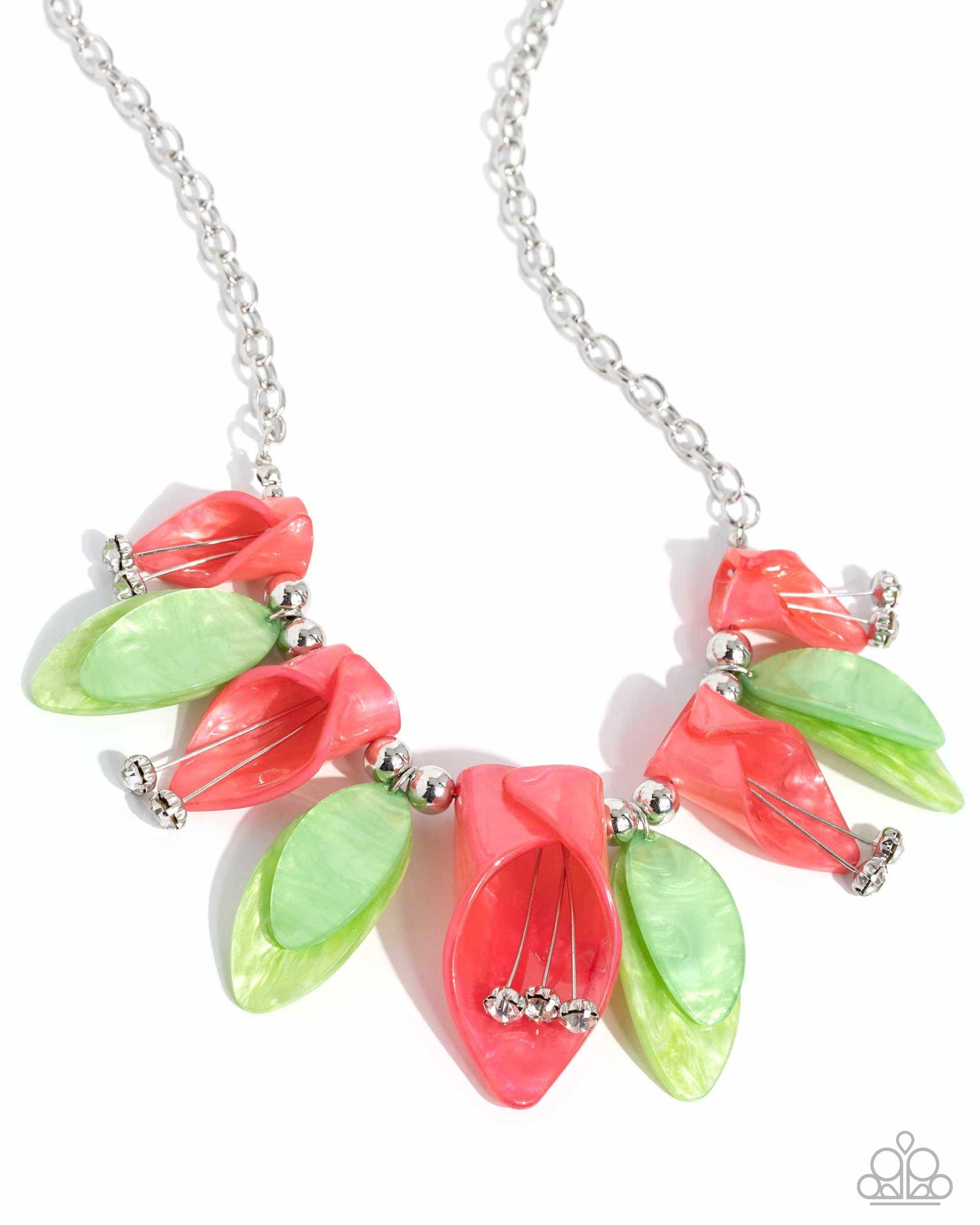 Paparazzi Garden Gaze - Multi Necklace - June 2024 Life of the Party