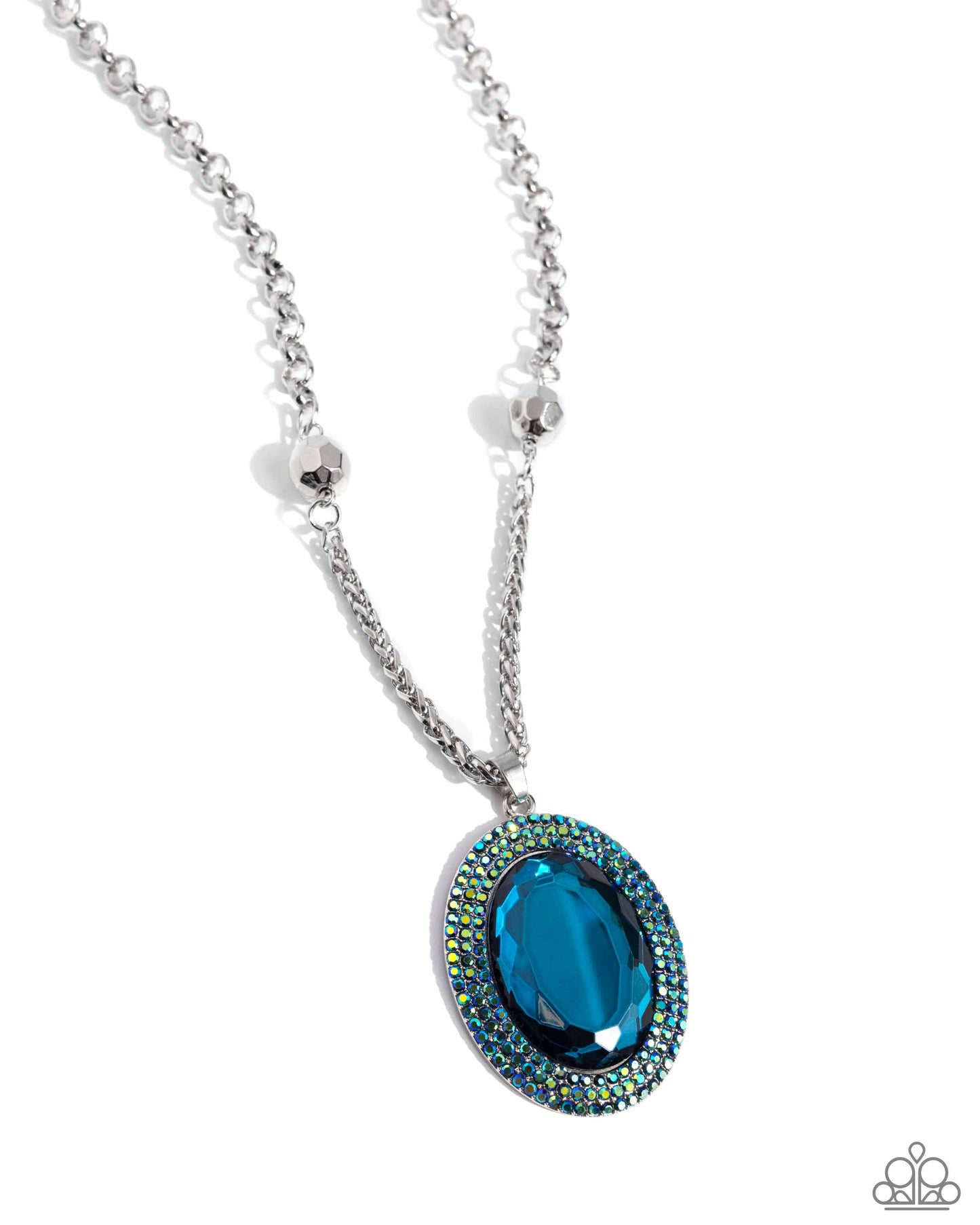 Paparazzi Manufactured Majesty - Blue Necklace