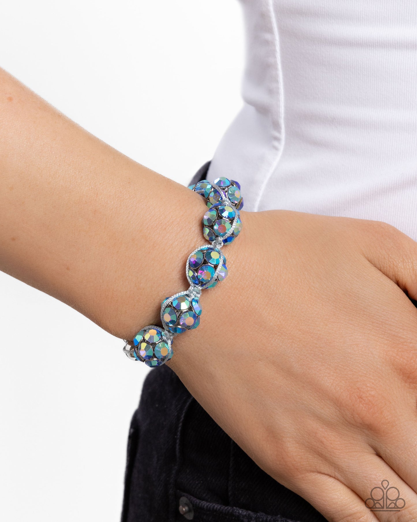 Paparazzi Knotted Kindness - Blue Bracelet