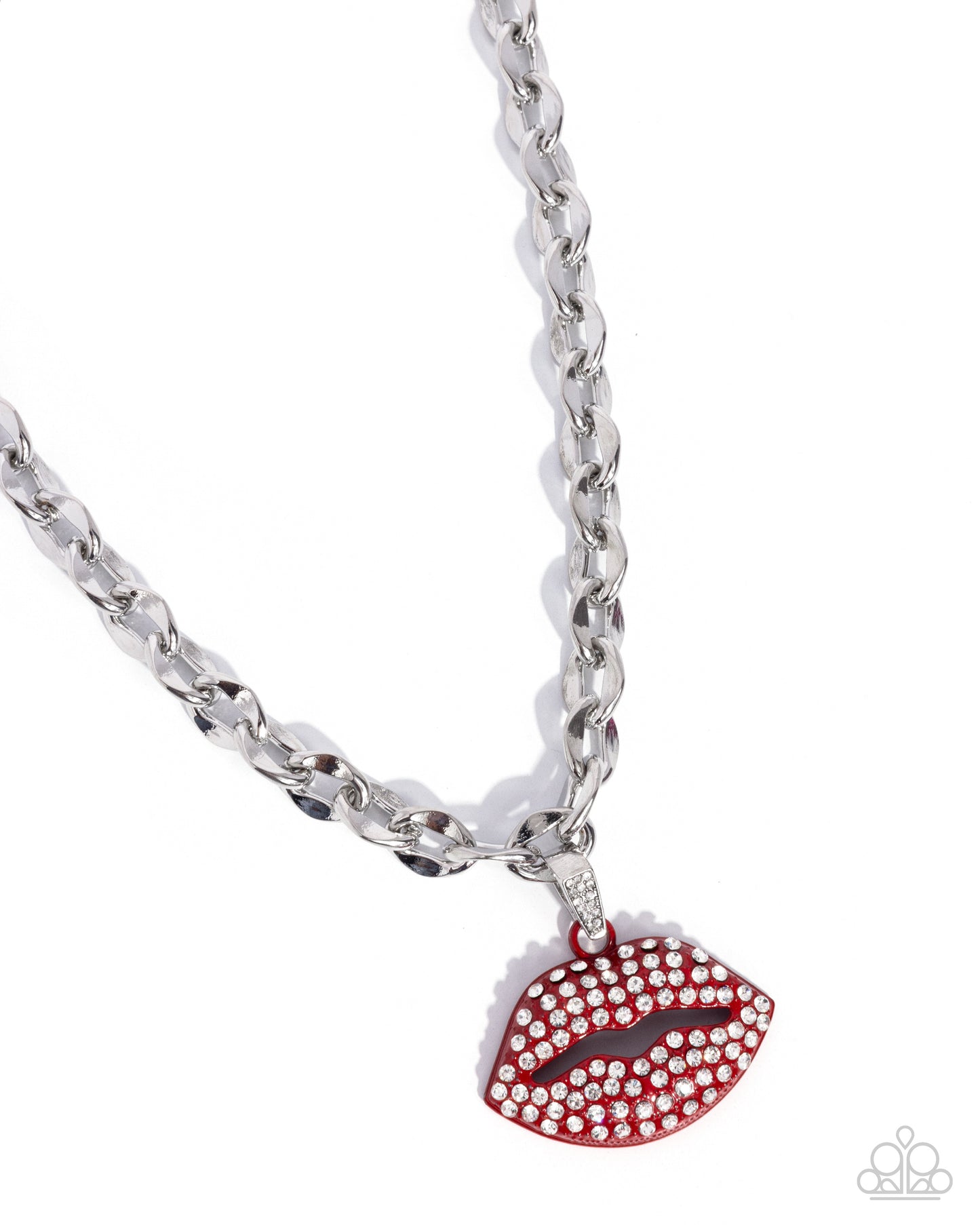 Keepsake Kisser - Red Necklace