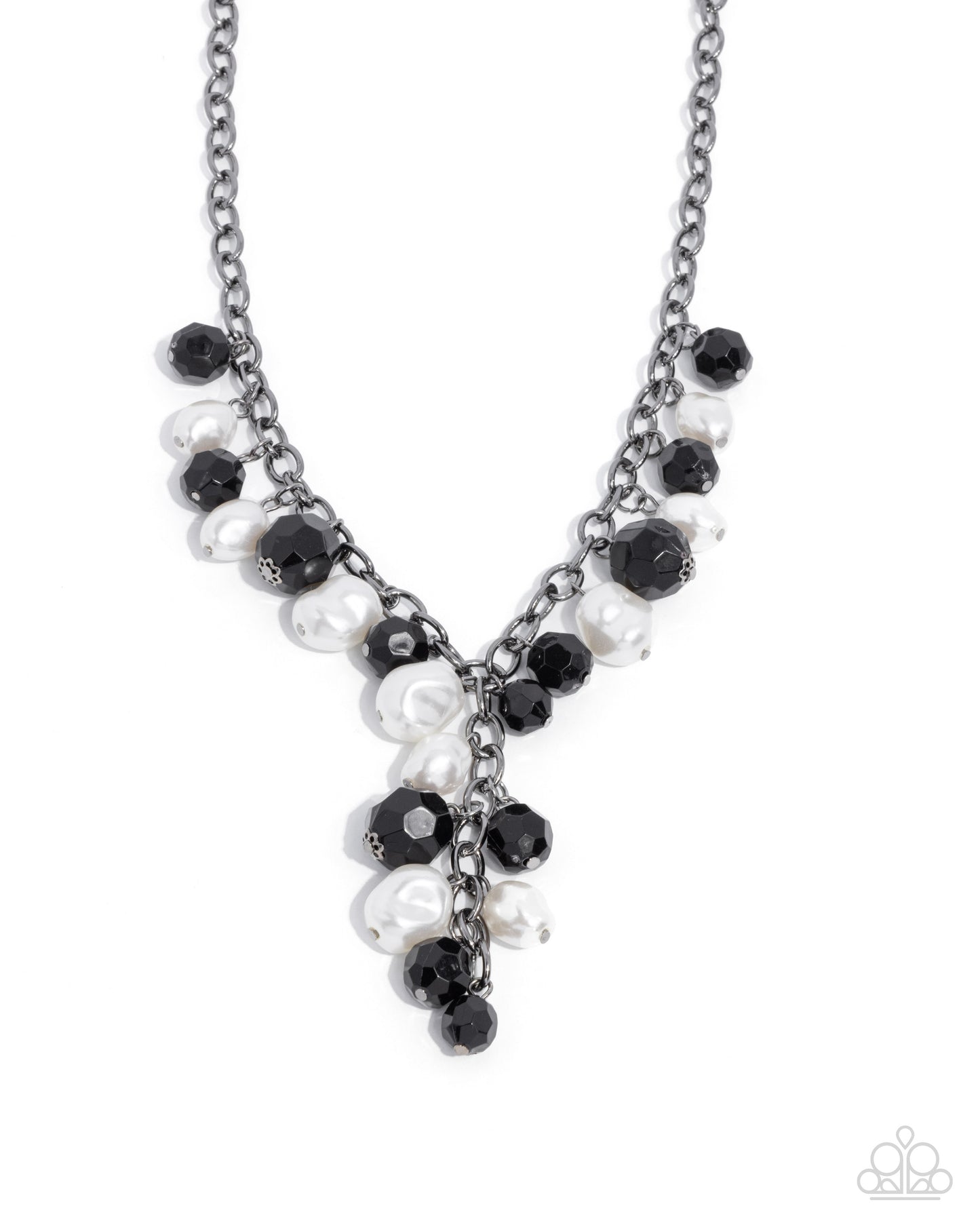 Paparazzi Beehive Barrage - Black Necklace