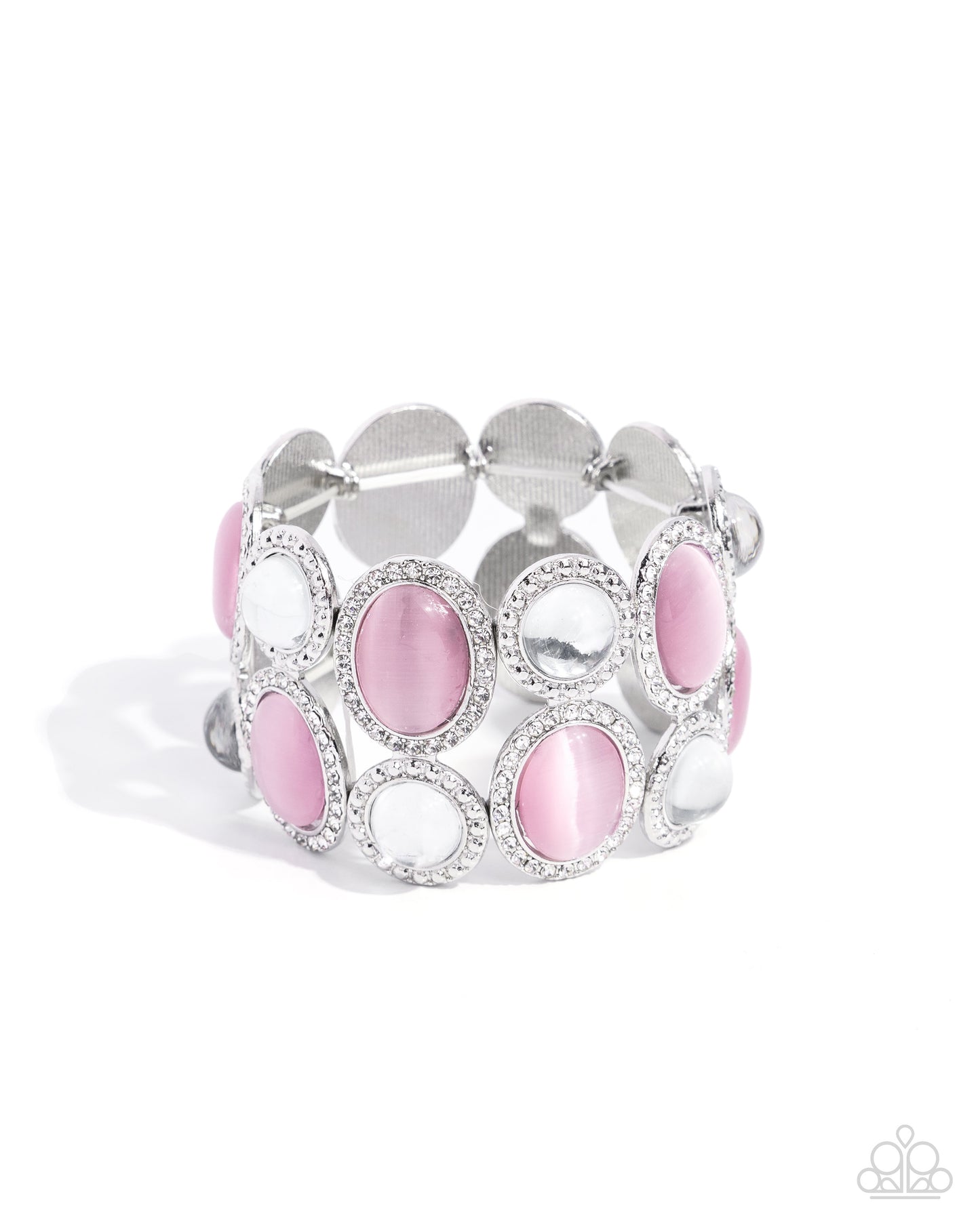 Paparazzi Affixed Appeal - Pink Bracelet