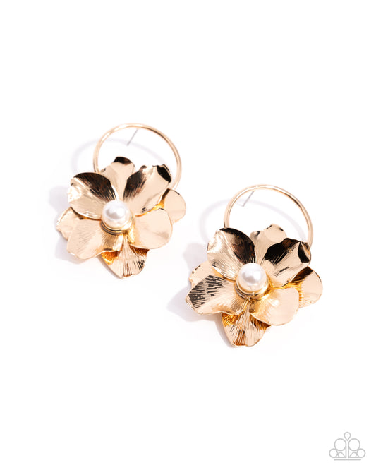 A Finishing Touch Backyard Bling - Gold Earrings