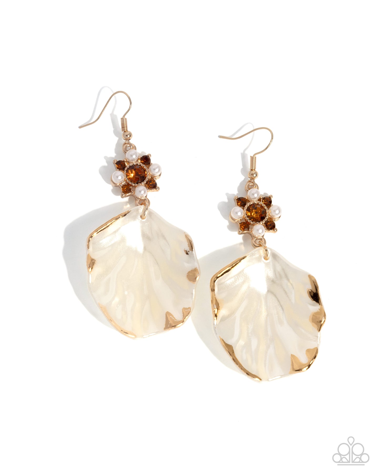 A Finishing Touch Coastal Candidate - Brown Earrings