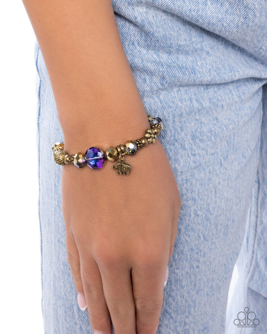 A Finishing Touch Zoology Degree - Purple Bracelet