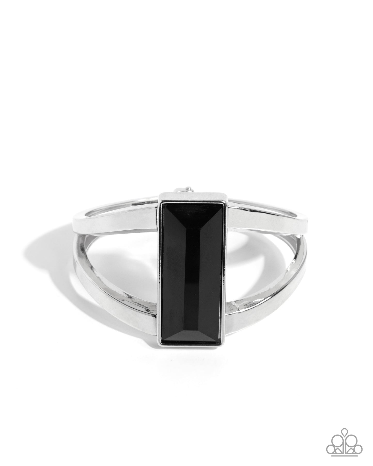 A Finishing Touch Pick-Me-Up Pizzazz - Black Hinge Bracelet