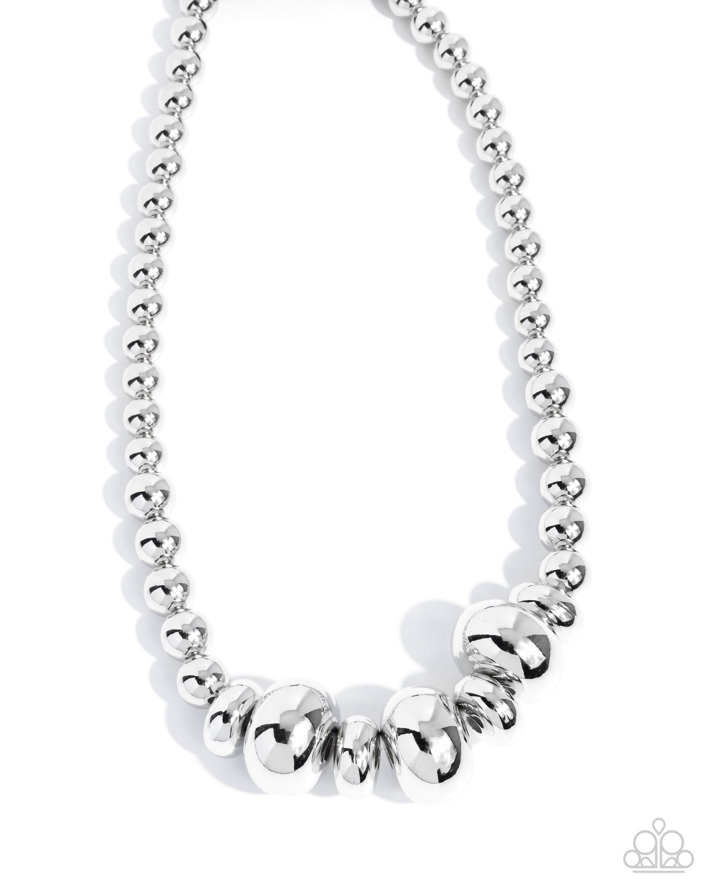 A Finishing Touch Model Maverick - Silver Necklace
