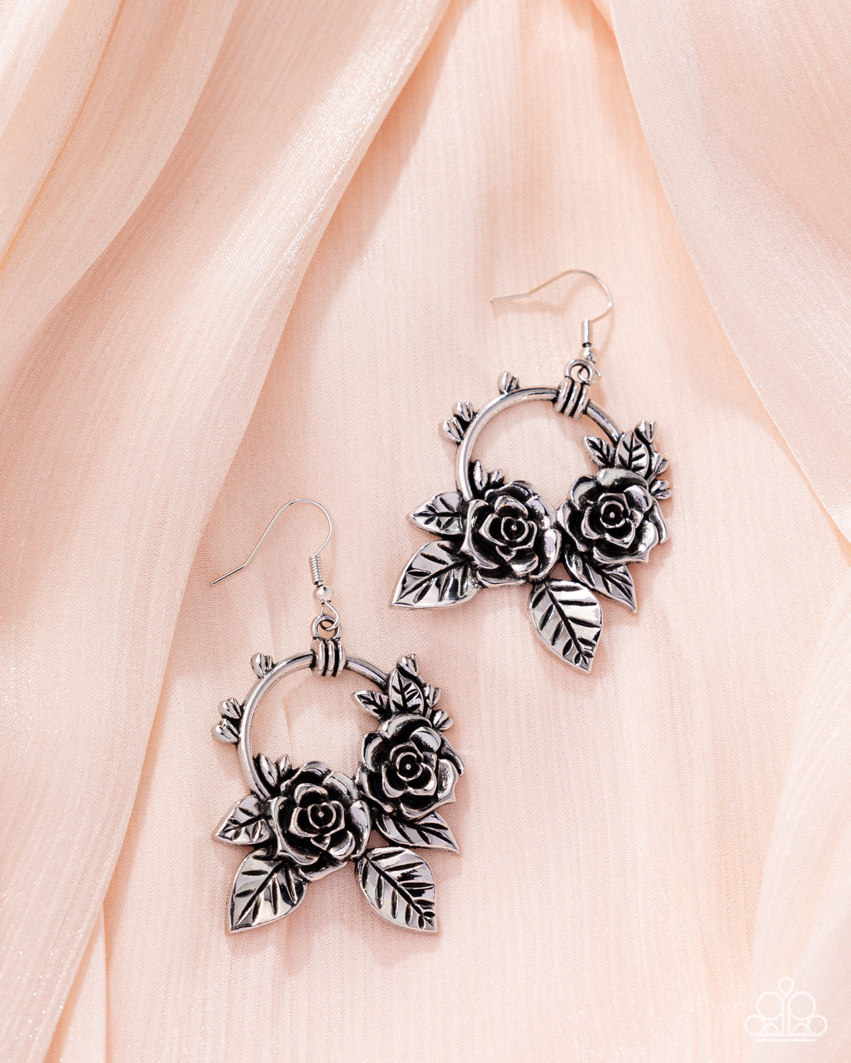 A Finishing Touch Wanderlust Wreath - Silver Earrings
