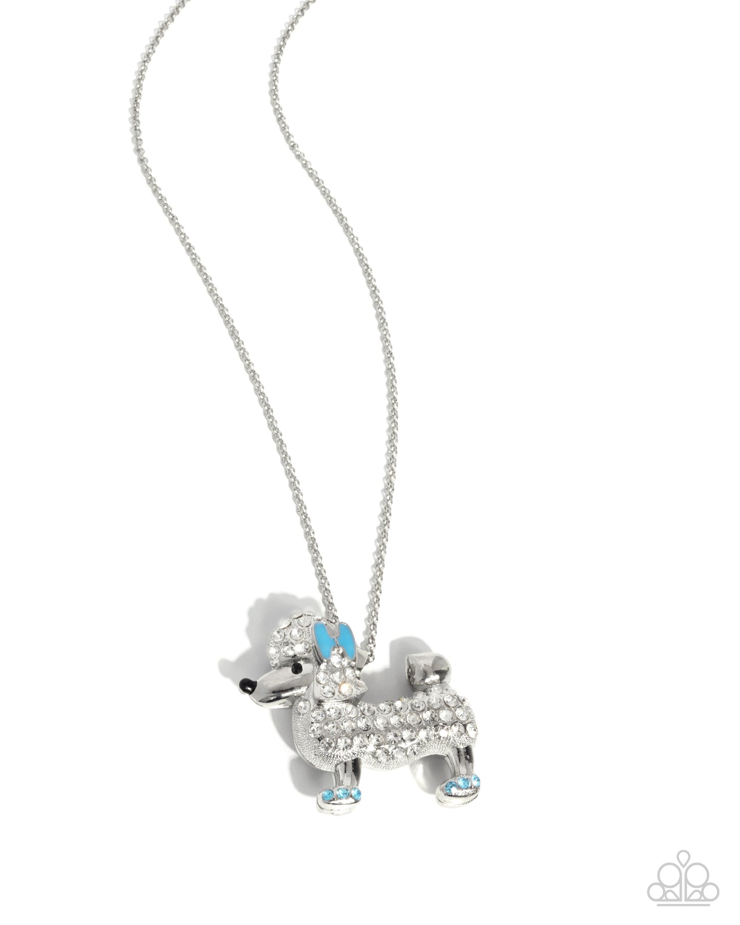 A Finishing Touch Poodle Pageantry - Blue Necklace