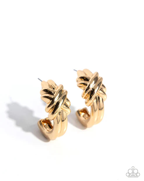A Finishing Touch Honor Bound - Gold Earrings
