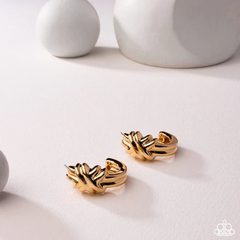 A Finishing Touch Honor Bound - Gold Earrings