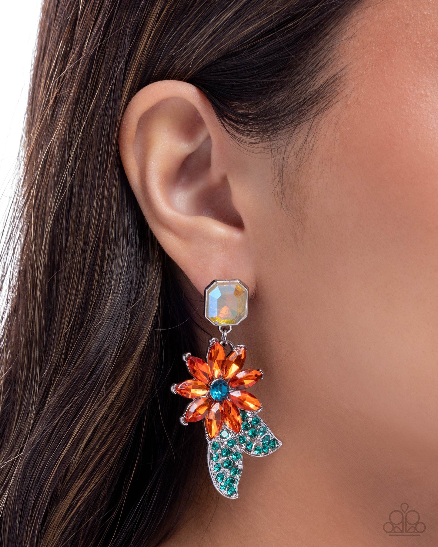 A Finishing Touch Momentous Majesty - Orange Earrings