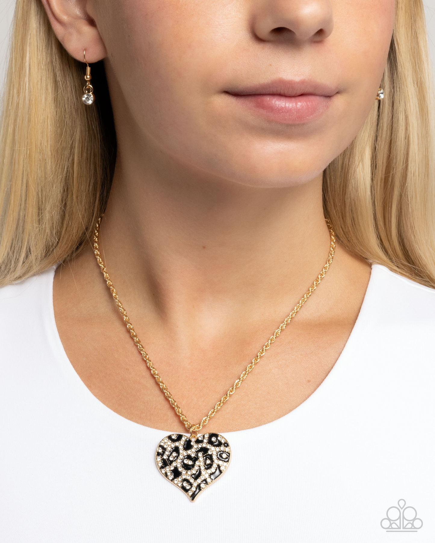 Paparazzi Cheetah Compound - Gold Necklace