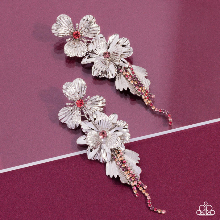 Paparazzi Classical Cadenza - Multi Floral Earrings