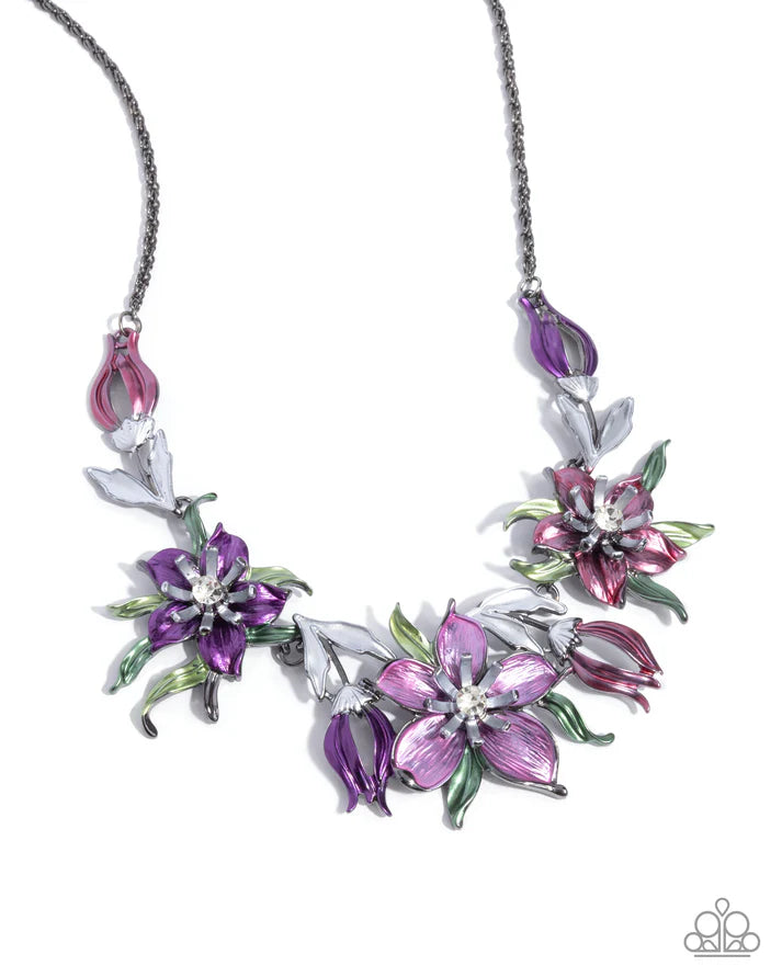 Paparazzi Floral Protocol - Multi Necklace