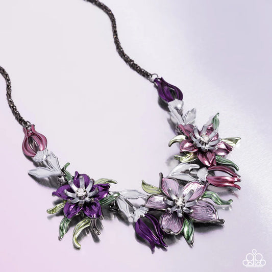 Paparazzi Floral Protocol - Multi Necklace