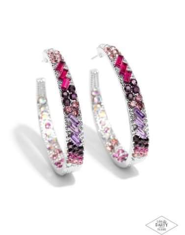 Paparazzi Glitzy by Association - Multi Earrings