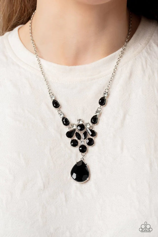 Paparazzi Twinkle of an Eye - Black Necklace