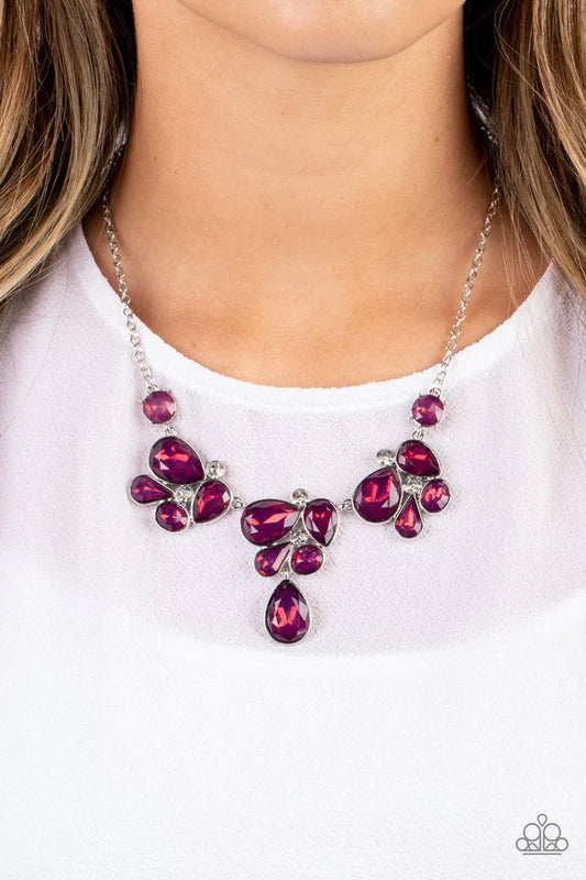 Paparazzi Everglade Escape- Purple Necklace