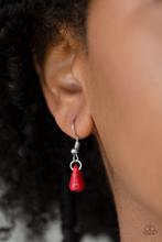Paparazzi Extinct Species - Red Stone Necklace - A Finishing Touch Jewelry