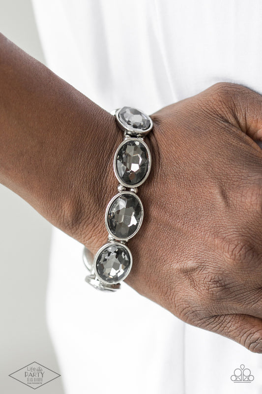 Paparazzi DIVA In Disguise - Silver Bracelet - A Finishing Touch Jewelry