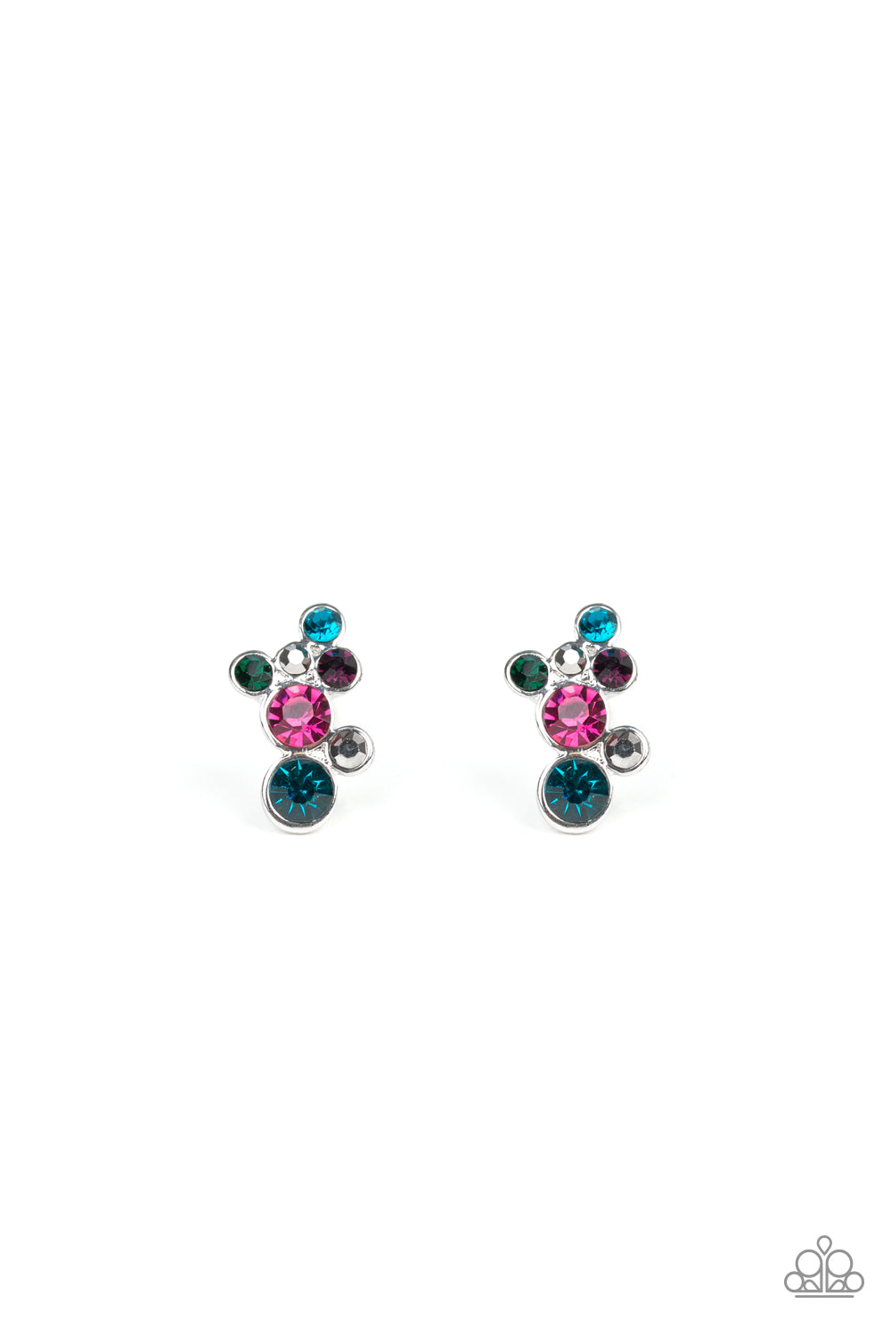 Paparazzi Treasure Treat - Multi Earrings - A Finishing Touch 