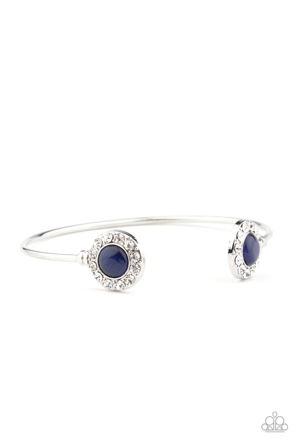 Paparazzi Instant Illumination - Blue Bracelet - A Finishing Touch 