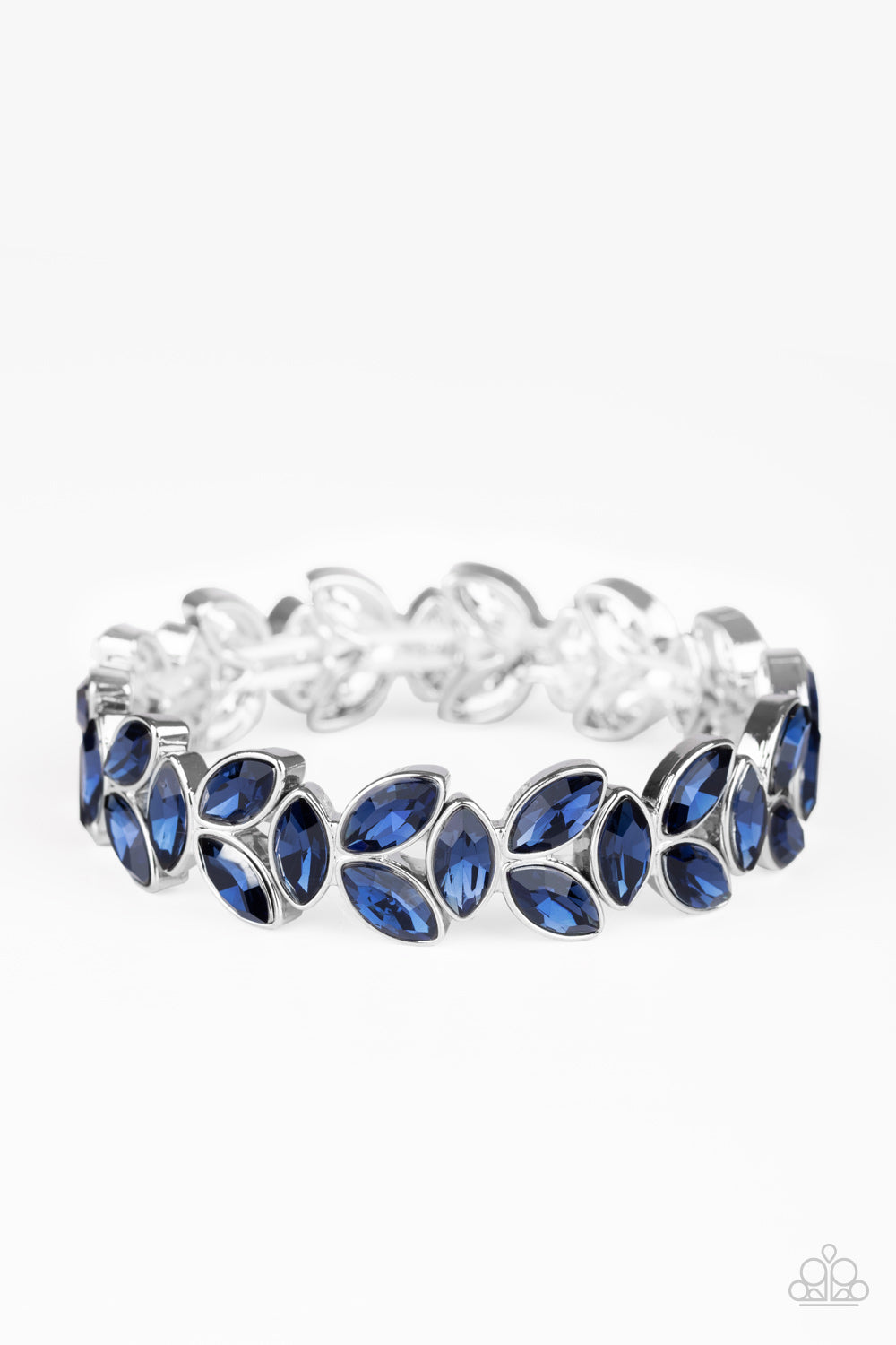 Paparazzi Gilded Gardens - Blue Bracelet - A Finishing Touch Jewelry