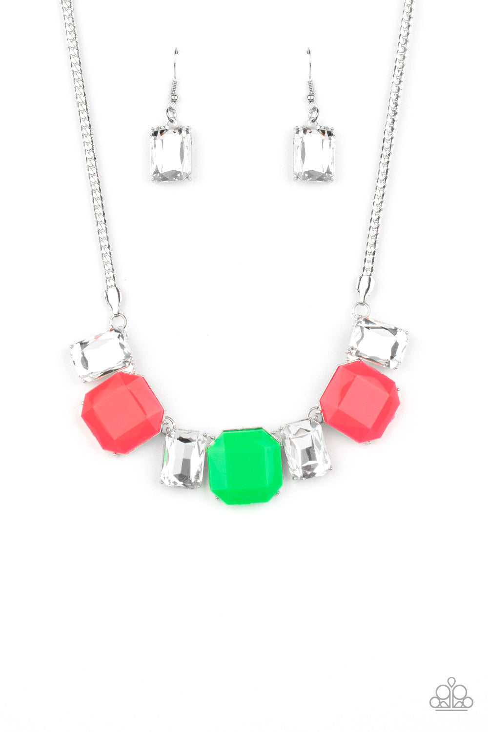 Paparazzi Royal Crest - Pink Necklace - A Finishing Touch 