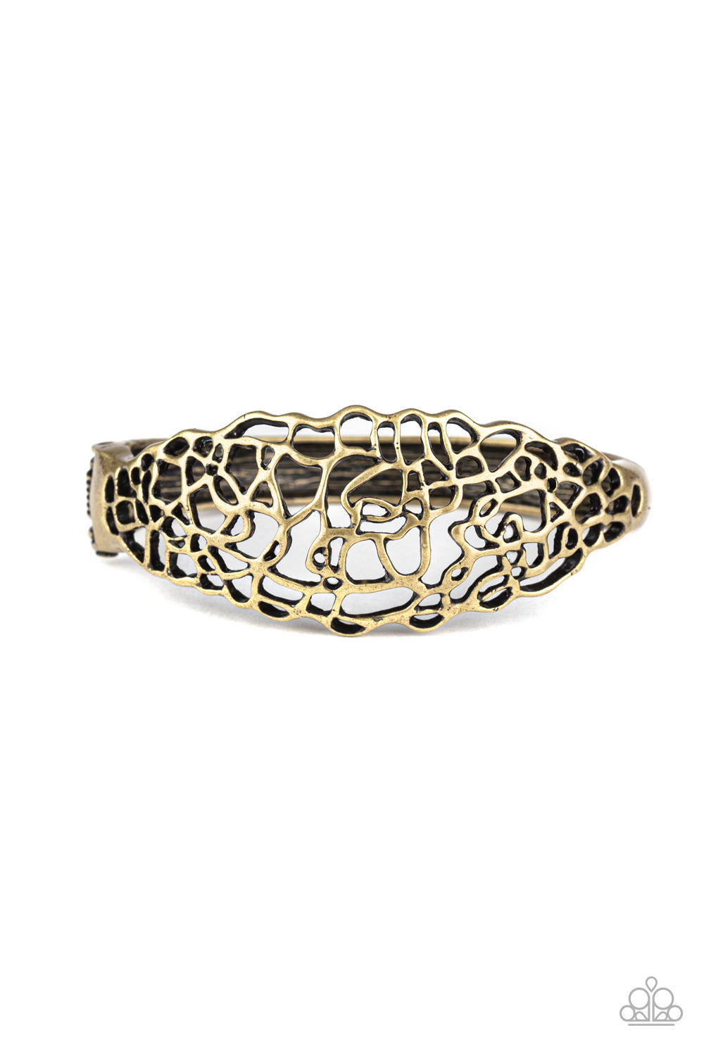 Paparazzi Airy Asymmetry - Brass Bracelet - A Finishing Touch 