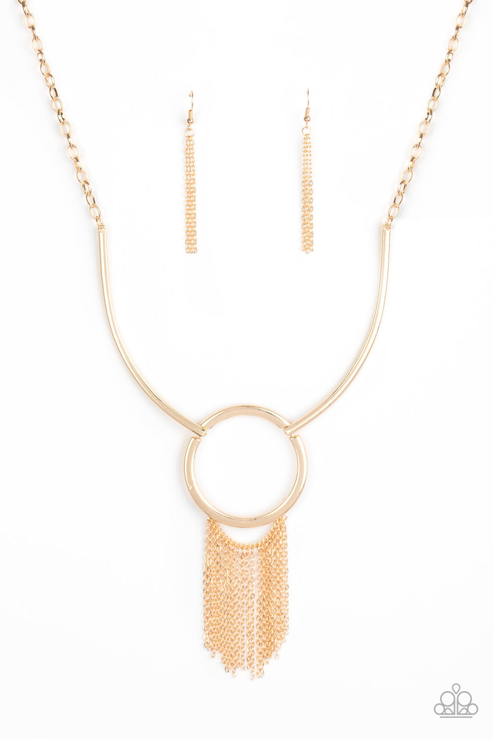 Paparazzi Pharaoh Paradise - Gold Necklace - A Finishing Touch Jewelry