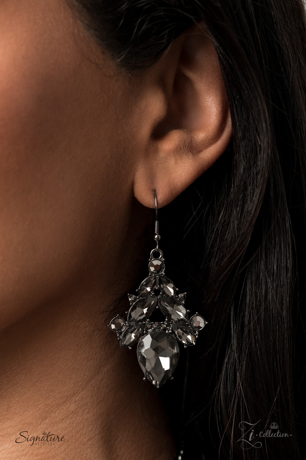 Paparazzi The Tina - 2020 Zi Collection Hematite Necklace - A Finishing Touch