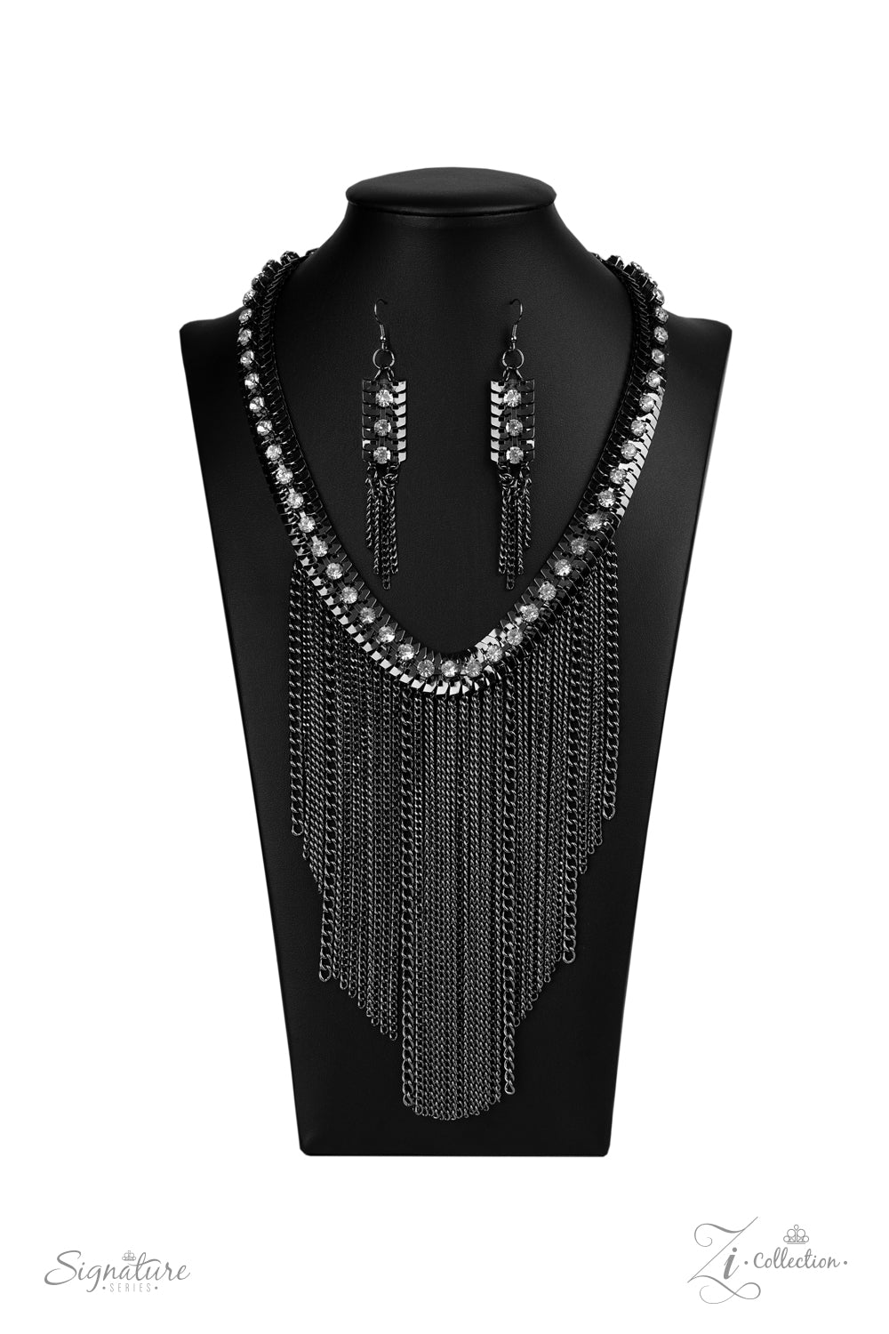 Paparazzi The Alex - 2020 Zi Collection Gunmetal Necklace - A Finishing Touch