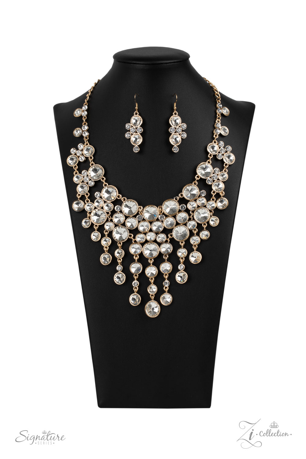 Paparazzi The Rosa - 2020 Zi Collection White Necklace - A Finishing Touch