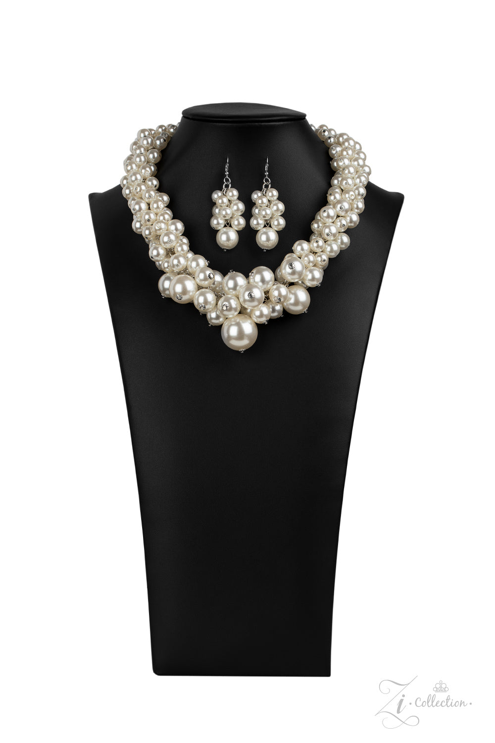 Paparazzi Regal 2020 Zi Collection White Pearl Necklace - A Finishing Touch 