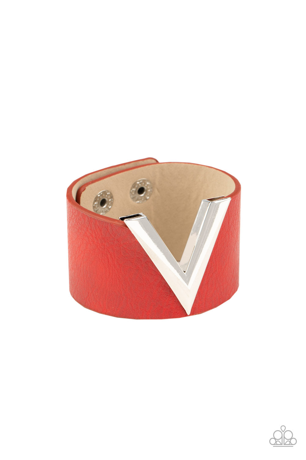 Paparazzi Claws Out - Red Bracelet - A Finishing Touch Jewelry