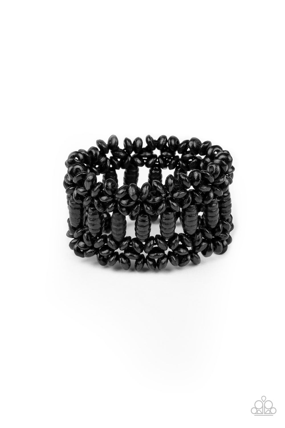 Paparazzi Fiji Flavor - Black Bracelet - A Finishing Touch 