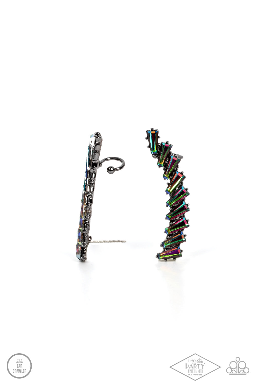 Paparazzi I Think ICE Can - Multi Ear Crawlers - A Finishing Touch Jewelry