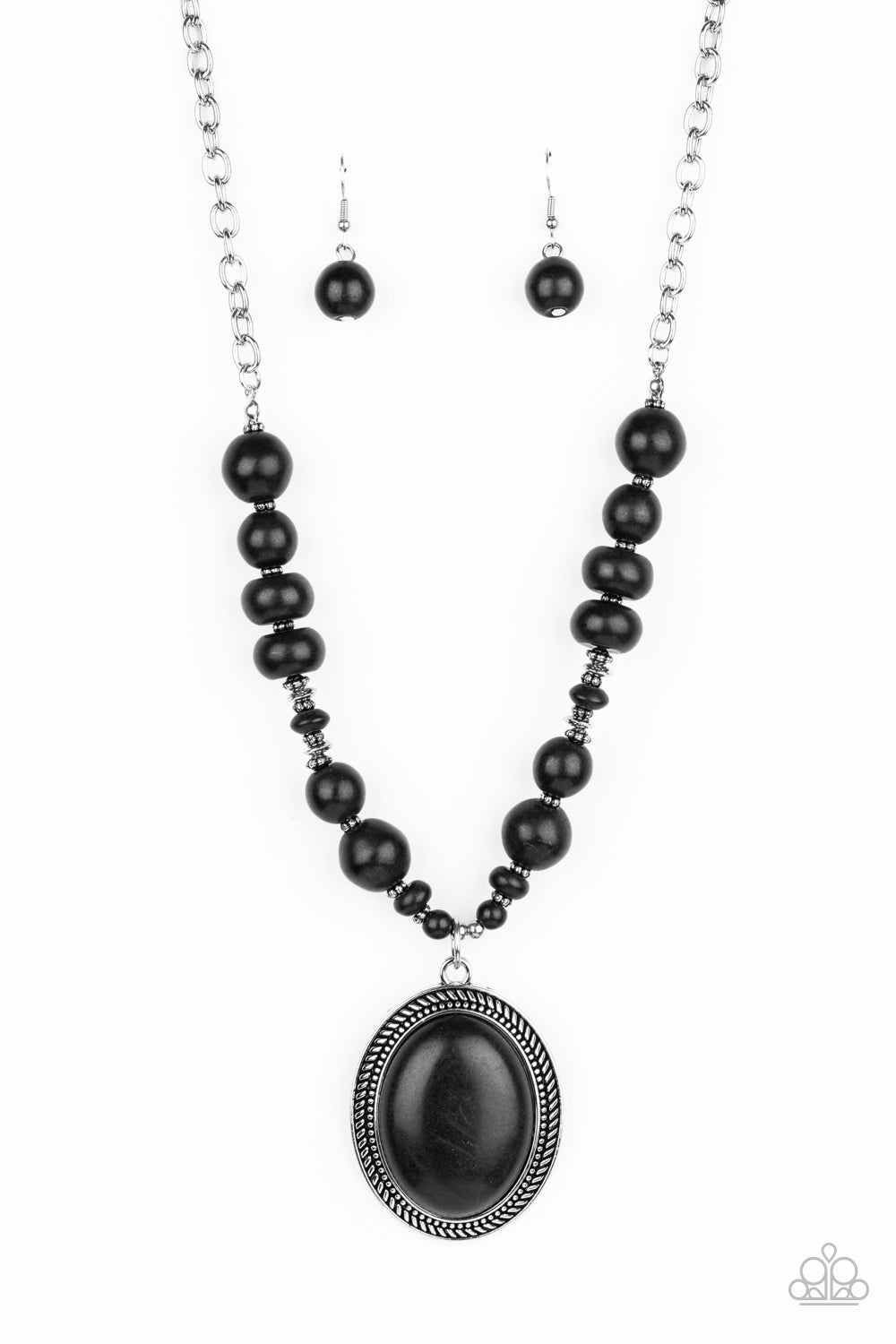 Paparazzi Home Sweet HOMESTEAD - Black Necklace - A Finishing Touch 