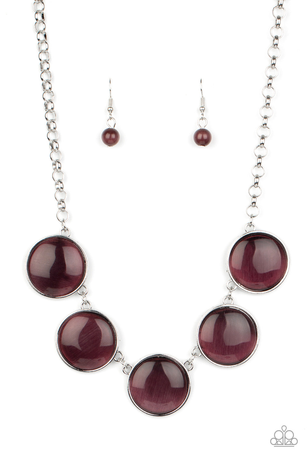 Paparazzi Ethereal Escape - Purple Necklace - A Finishing Touch 