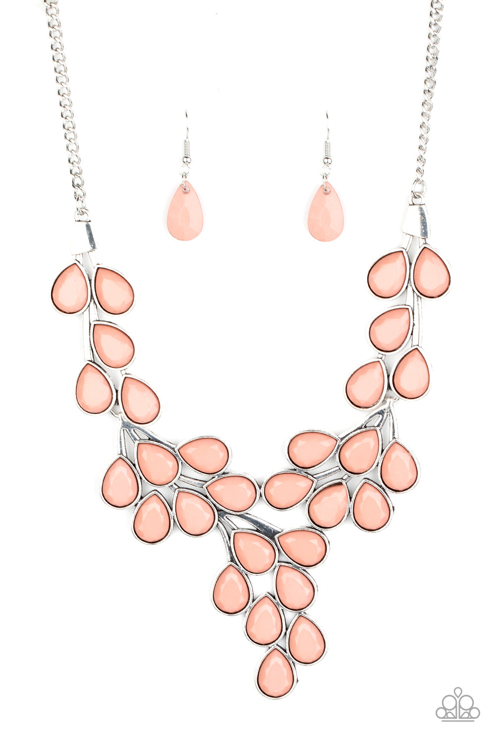 Paparazzi Eden Deity - Pink Necklace - A Finishing Touch 