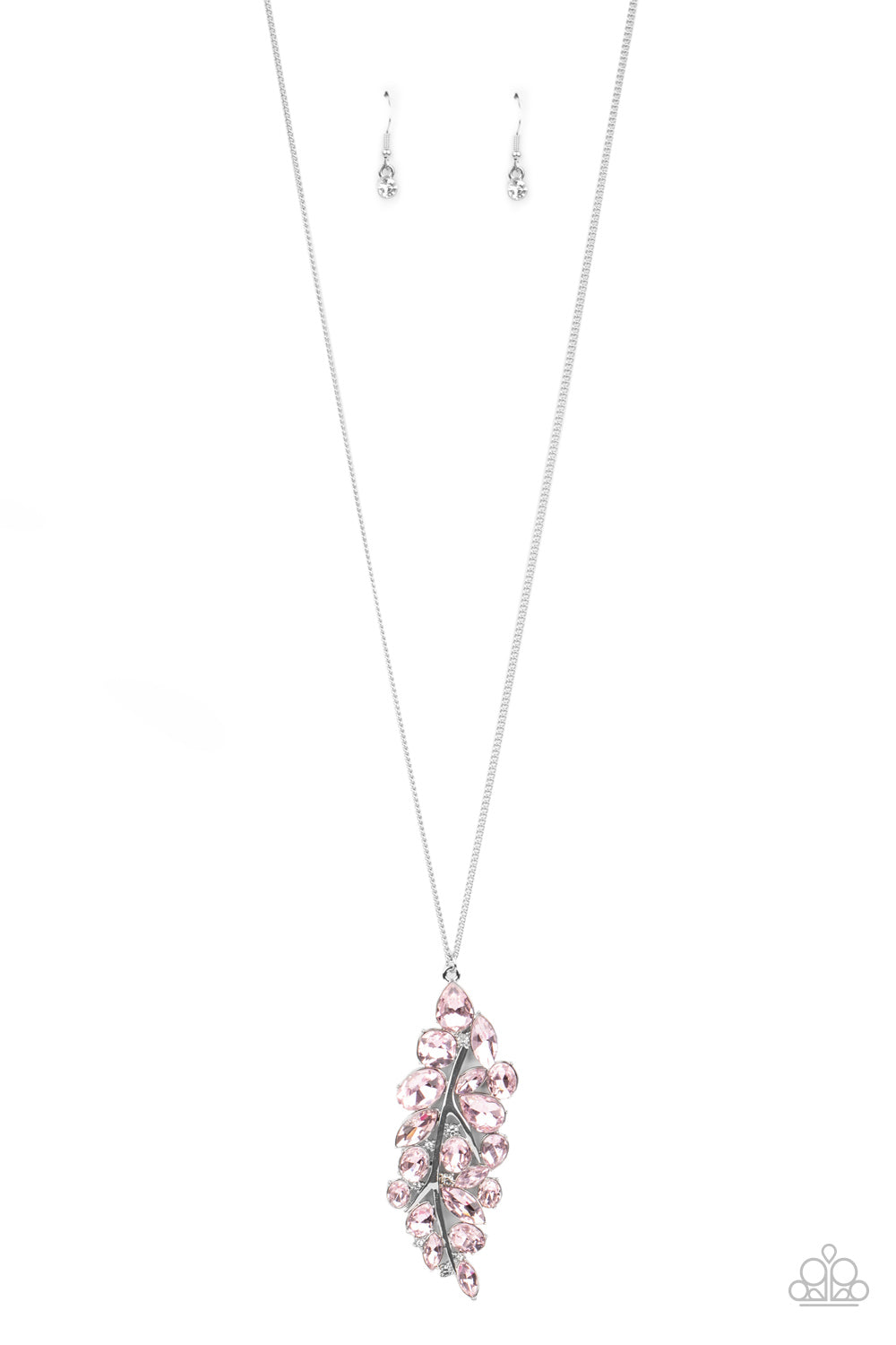 Paparazzi Take a Final BOUGH - Pink Necklace - A Finishing Touch 