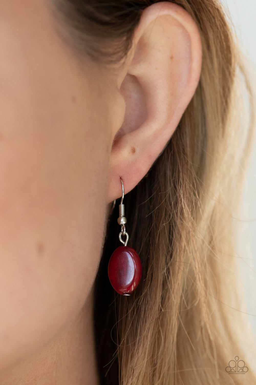 Paparazzi Lay Down Your CHARMS - Red Necklace - A Finishing Touch 