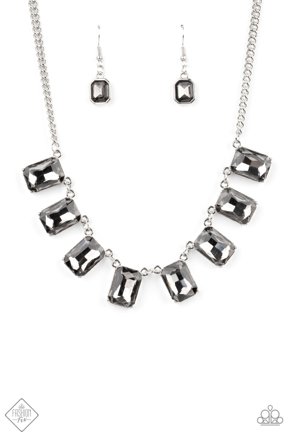 Paparazzi After Party Access - Silver Necklace - A Finishing Touch 