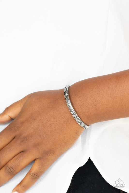 Paparazzi Precisely Petite - Silver Bracelet - A Finishing Touch Jewelry