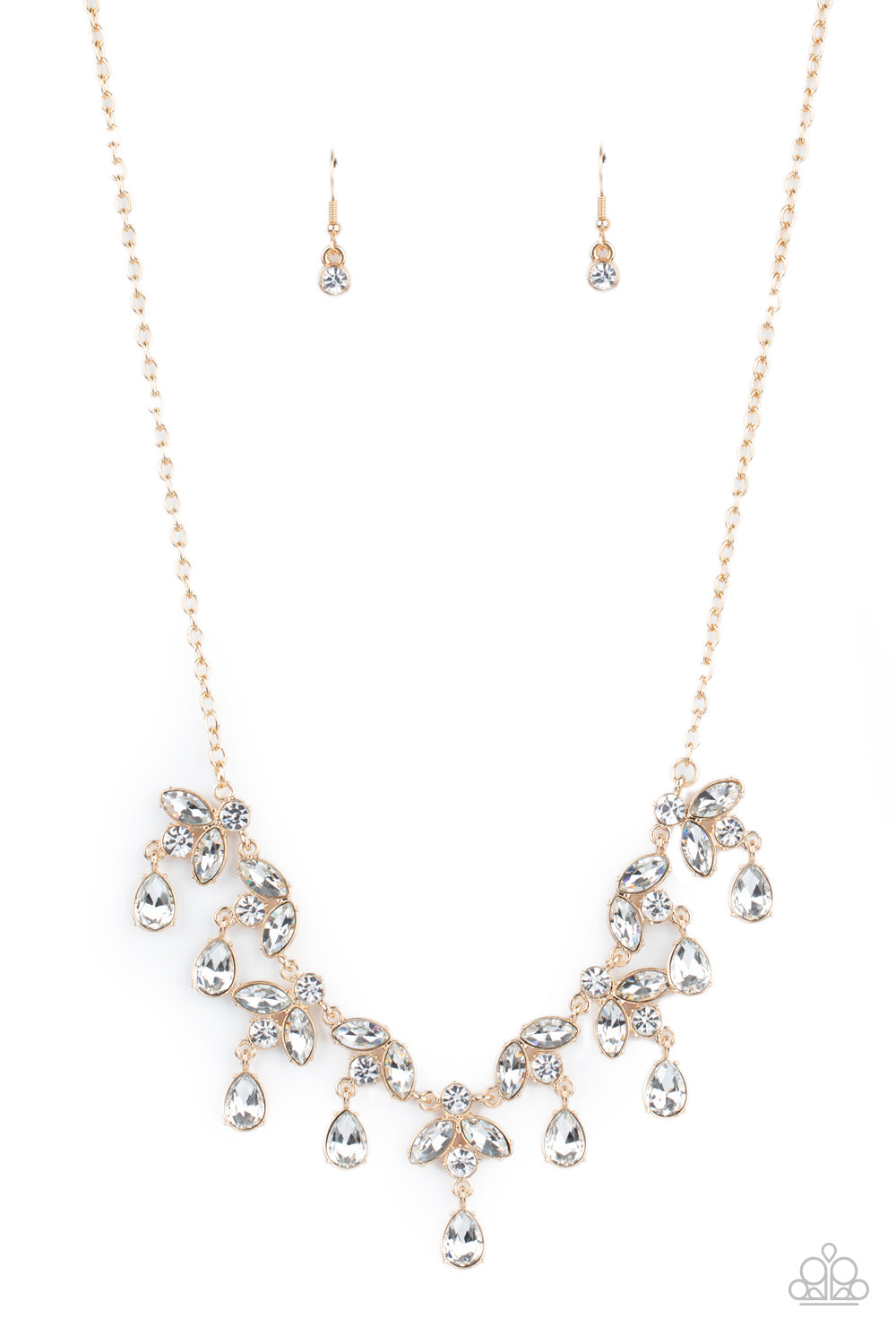 Paparazzi March 2021 Life of the Party - Vintage Royale - Gold Necklace - A Finishing Touch Jewelry