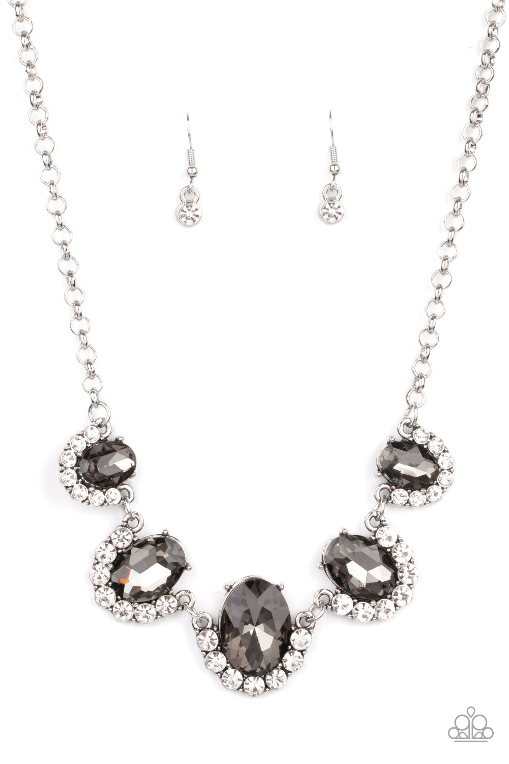 Paparazzi The Queen Demands It - Silver Necklace - A Finishing Touch Jewelry