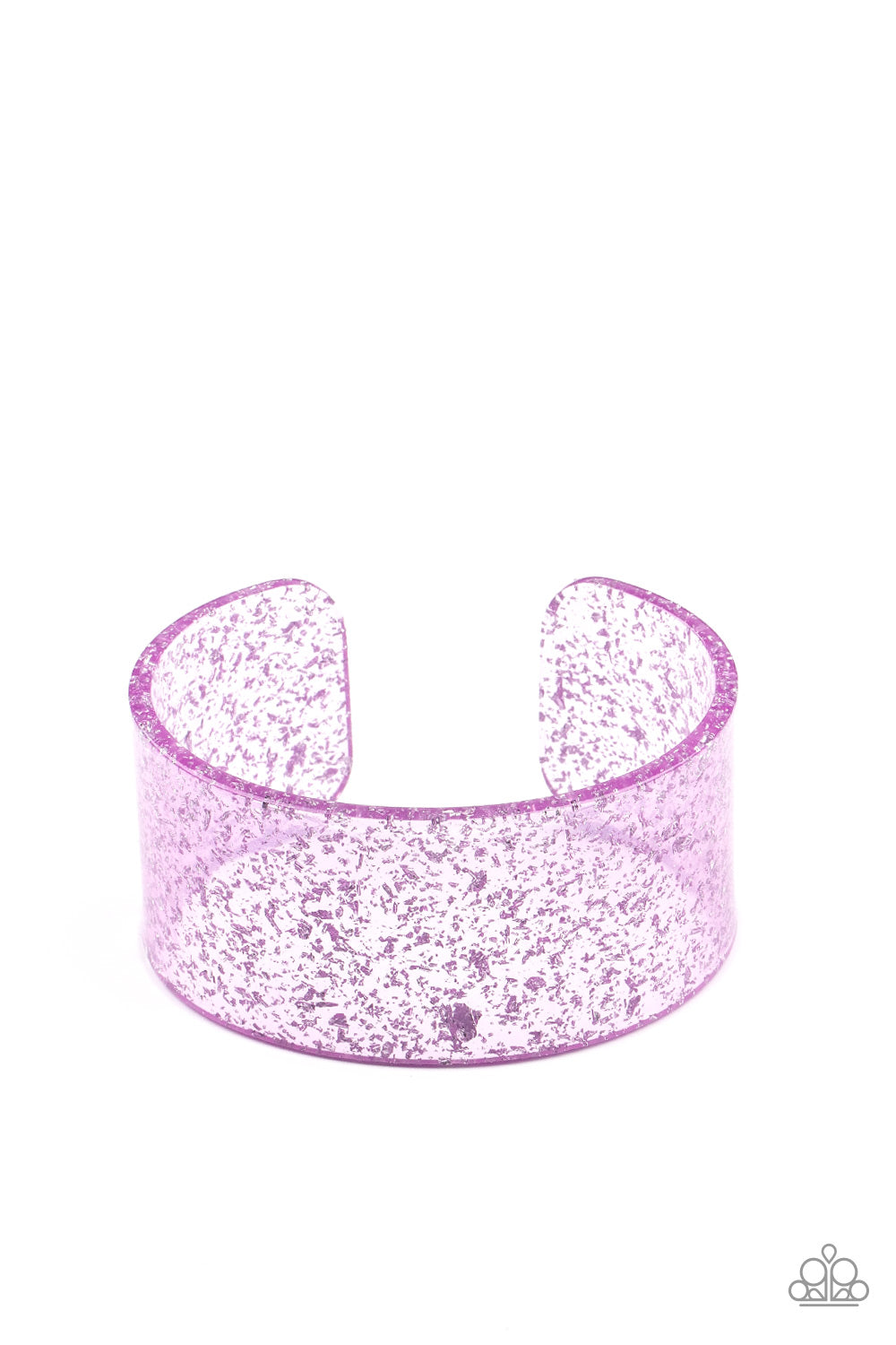 Paparazzi Snap, Crackle, Pop! - Purple Bracelet - A Finishing Touch Jewelry